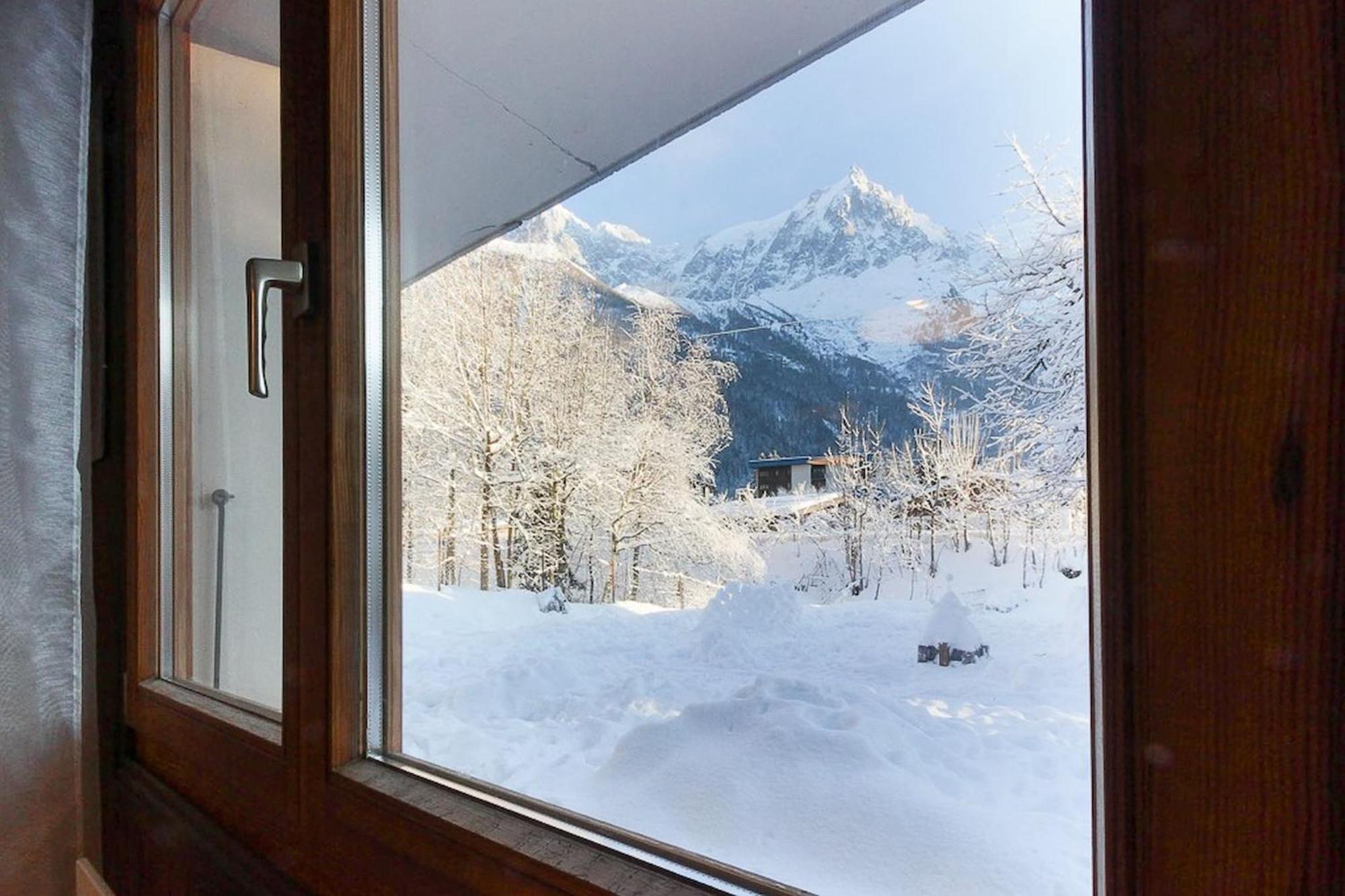 Violette De Cham - Jardin Prive - Vue Mont Blanc Apartment Chamonix Exterior photo