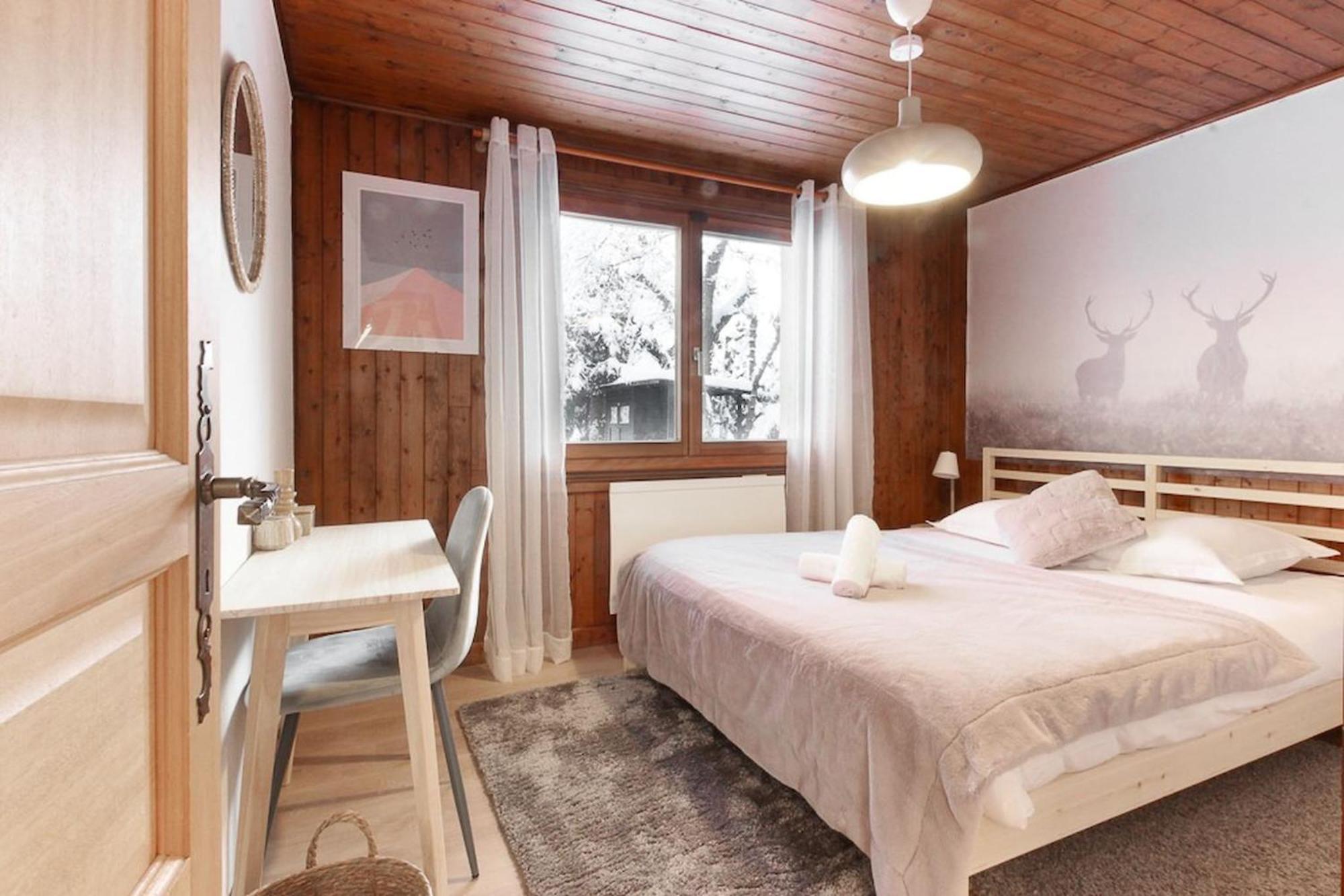Violette De Cham - Jardin Prive - Vue Mont Blanc Apartment Chamonix Exterior photo