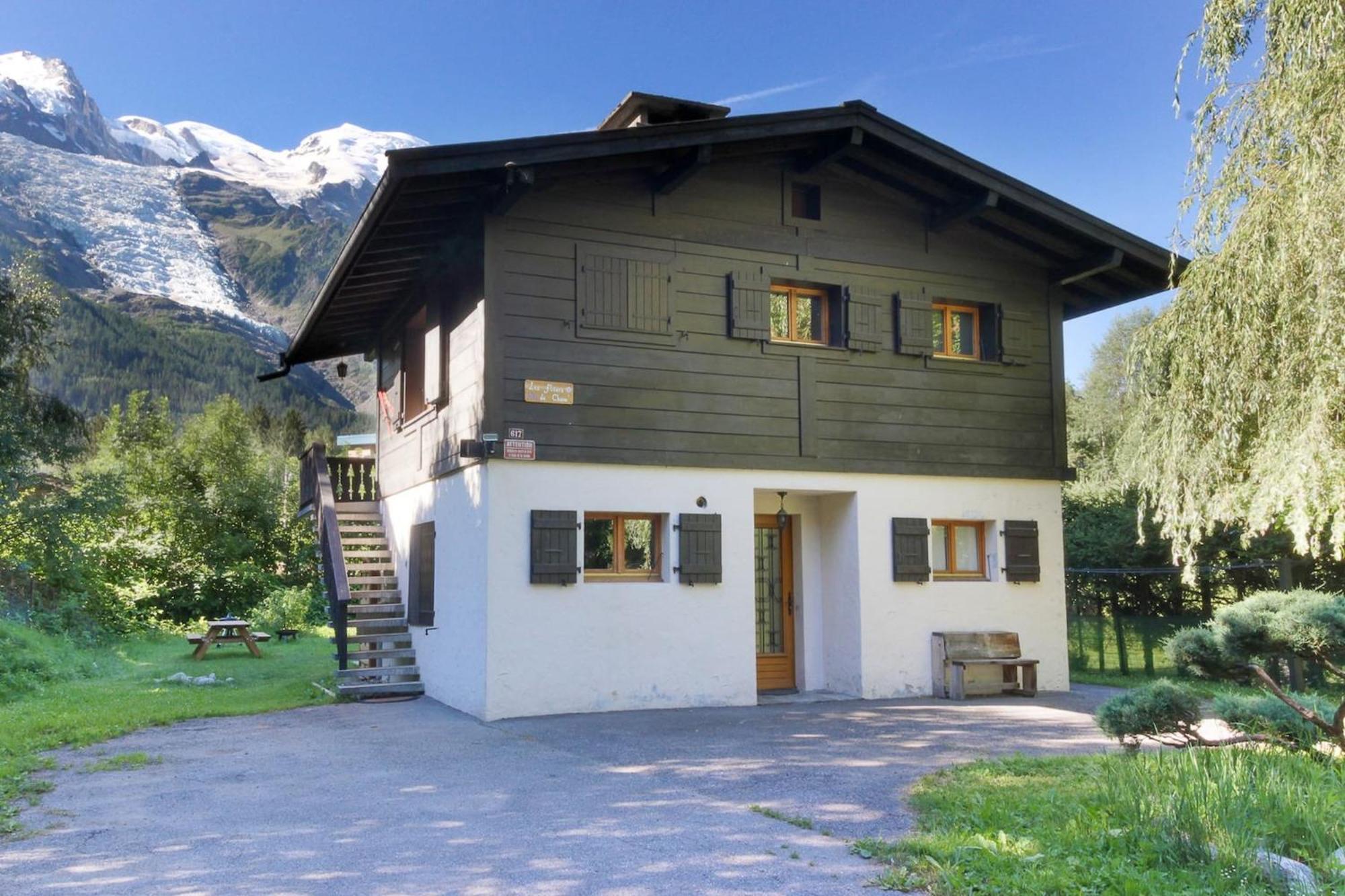 Violette De Cham - Jardin Prive - Vue Mont Blanc Apartment Chamonix Exterior photo